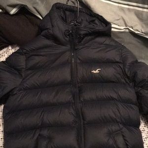 Hollister bubble coat